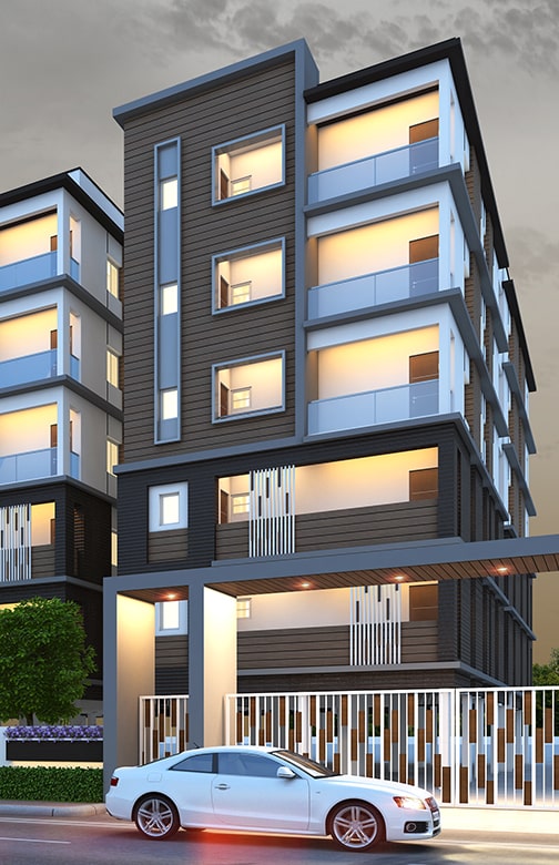 3bhk flats in Adibatla